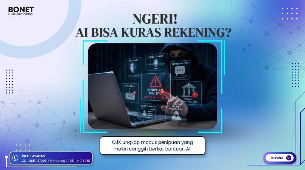 OJK Warning: Marak Penipuan Berbasis AI yang Sasar Rekening, 1.379 Laporan Terdata